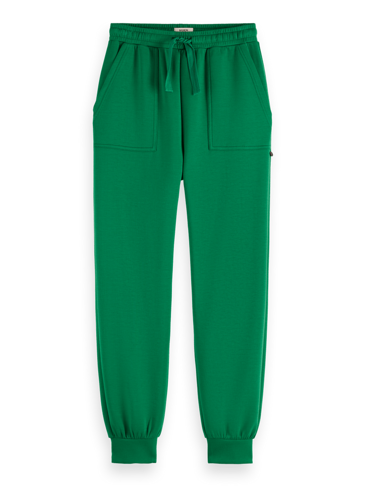 Modal sweatpants with cuff