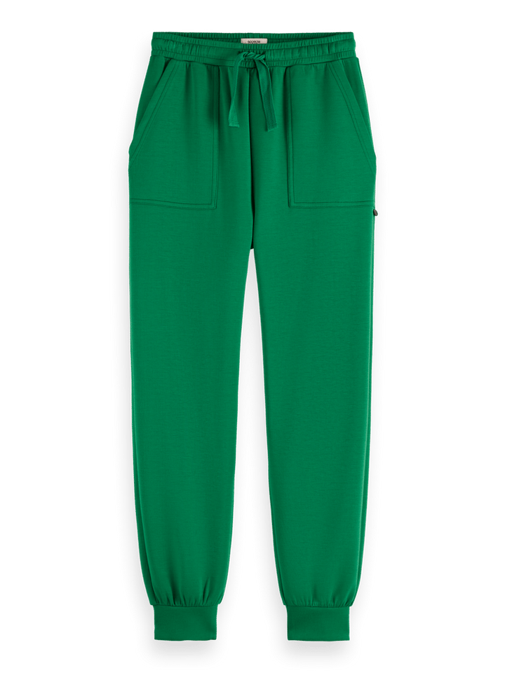 Modal sweatpants with cuff