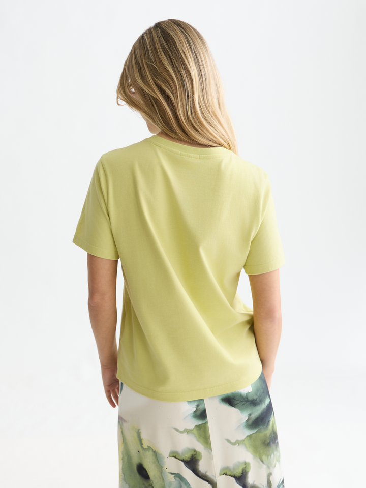 Chest artwork regular-fit T-shirt