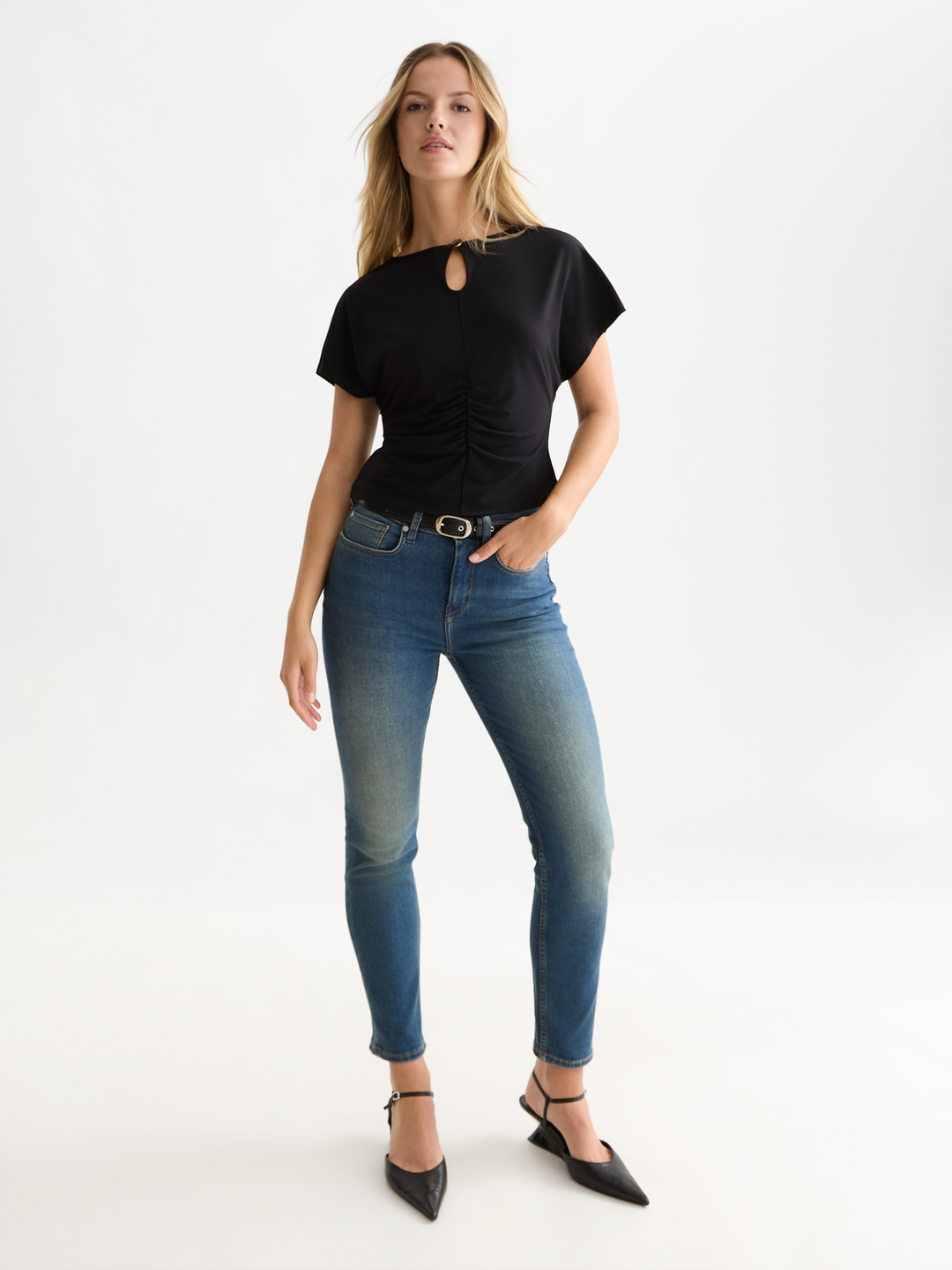 Ruched T-shirt