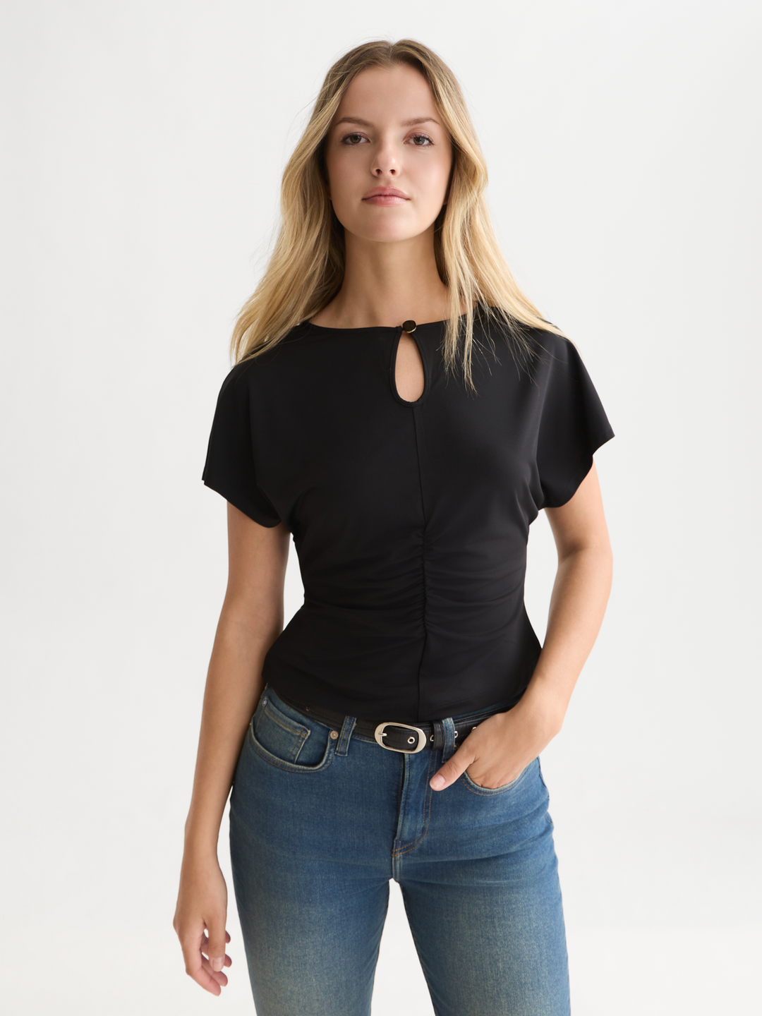 Ruched T-shirt