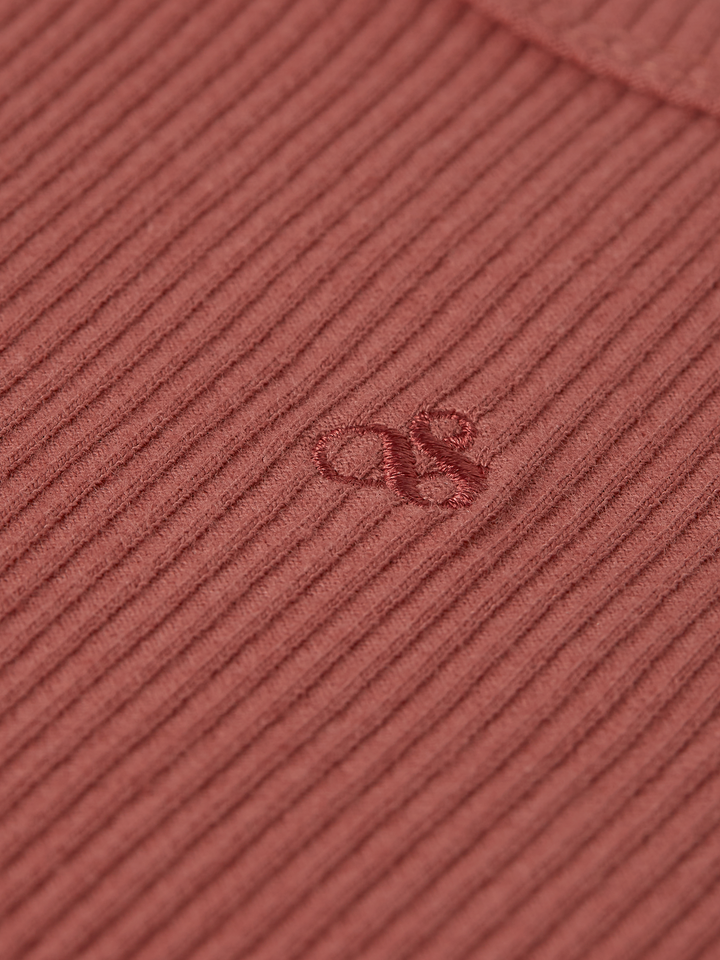 Rib regular-fit T-shirt