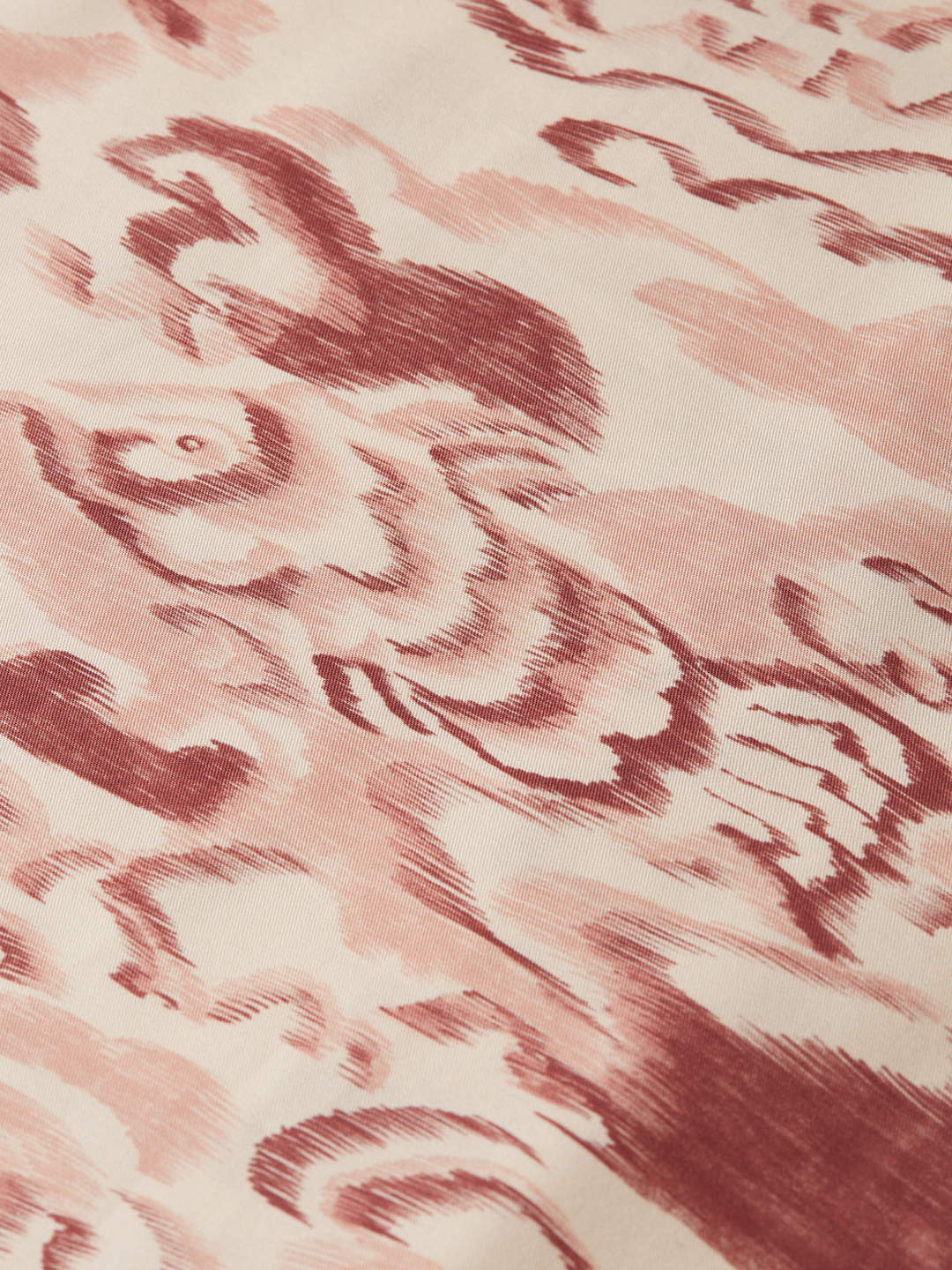 Printed oversized shirt