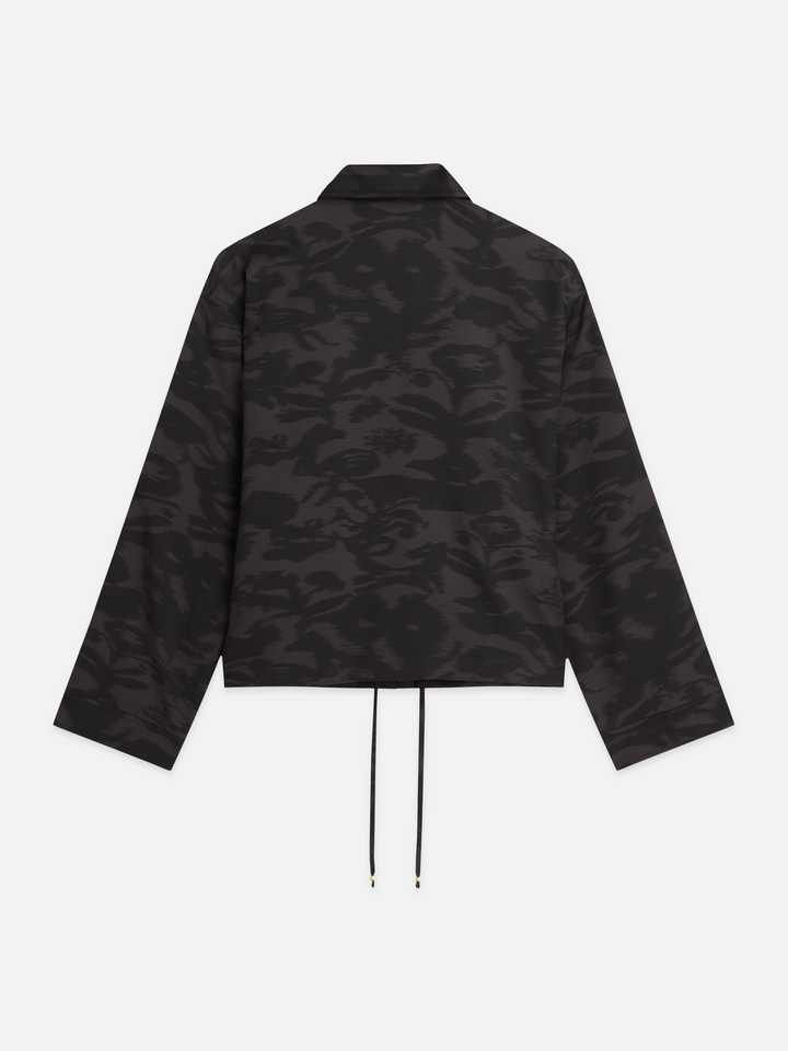 Printed utility shirt