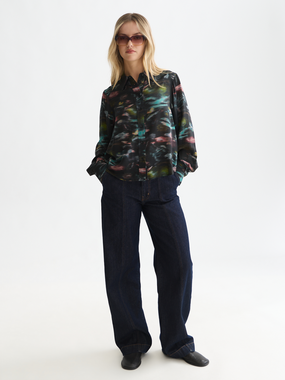 Printed relaxed-fit shirt
