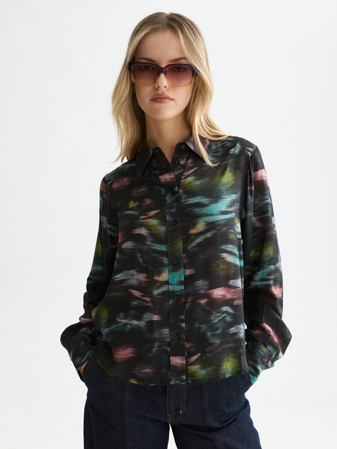 Printed relaxed-fit shirt