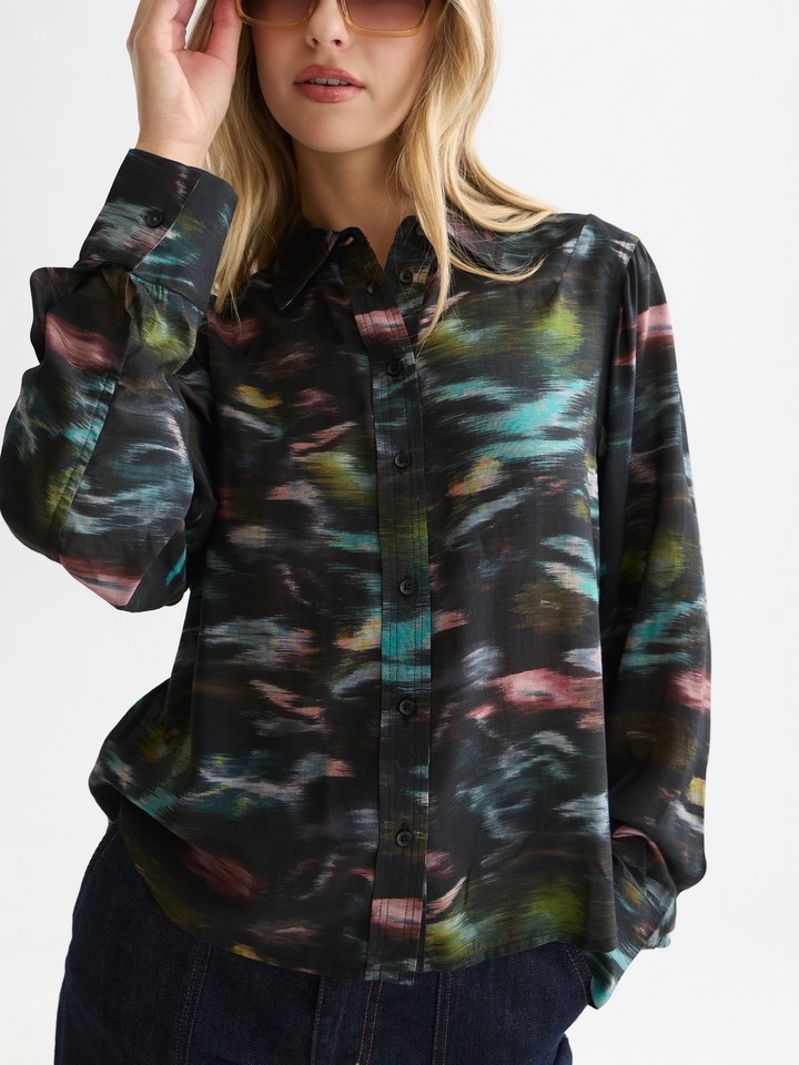 Printed relaxed-fit shirt