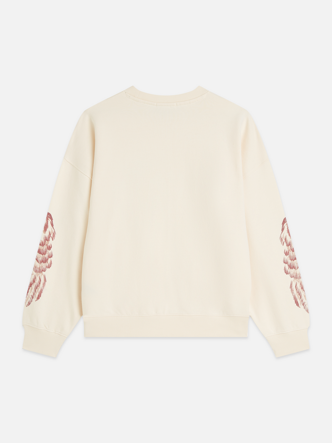 Front artwork oversized-fit sweatshirt