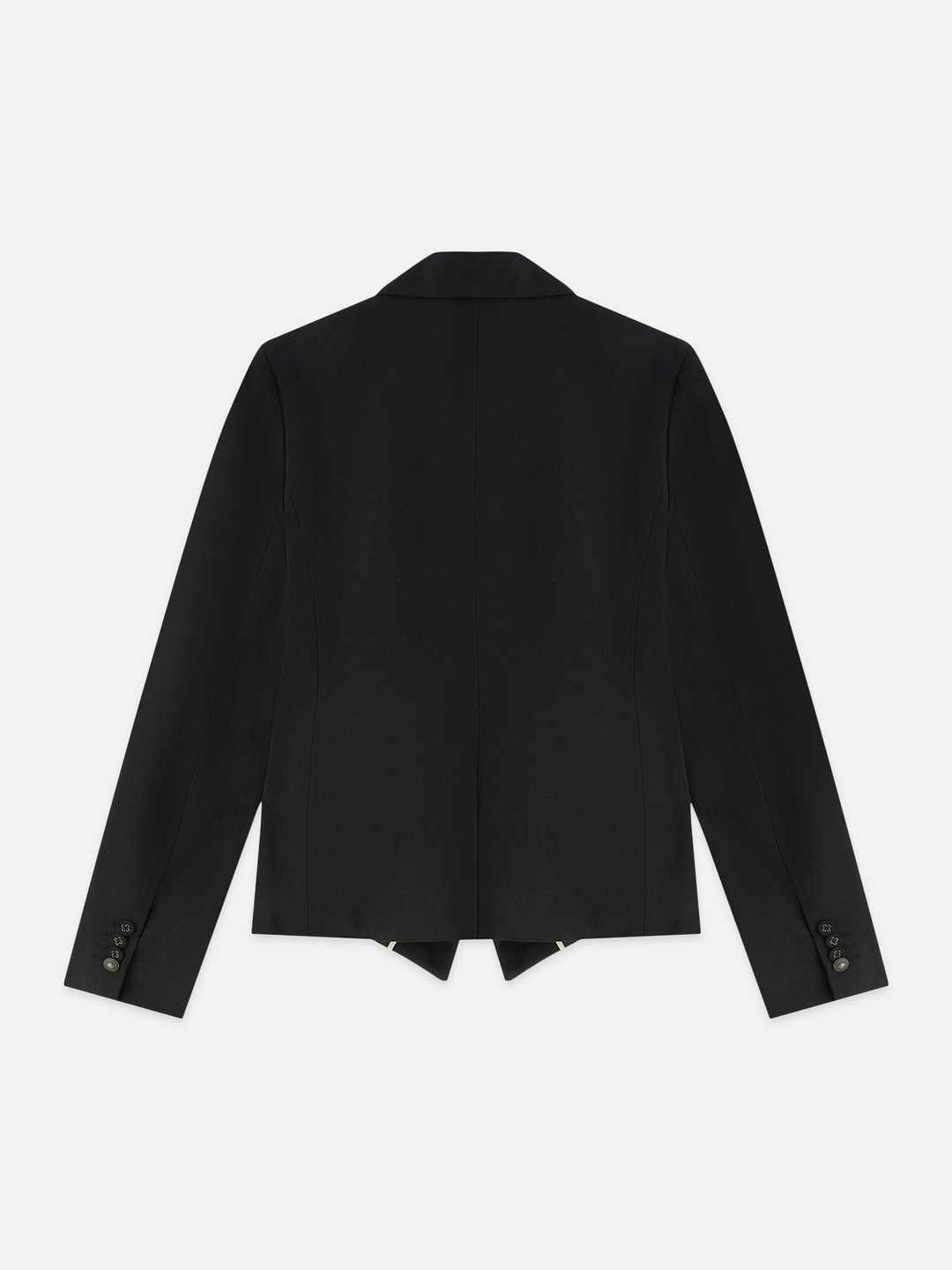 Gabardine fitted blazer