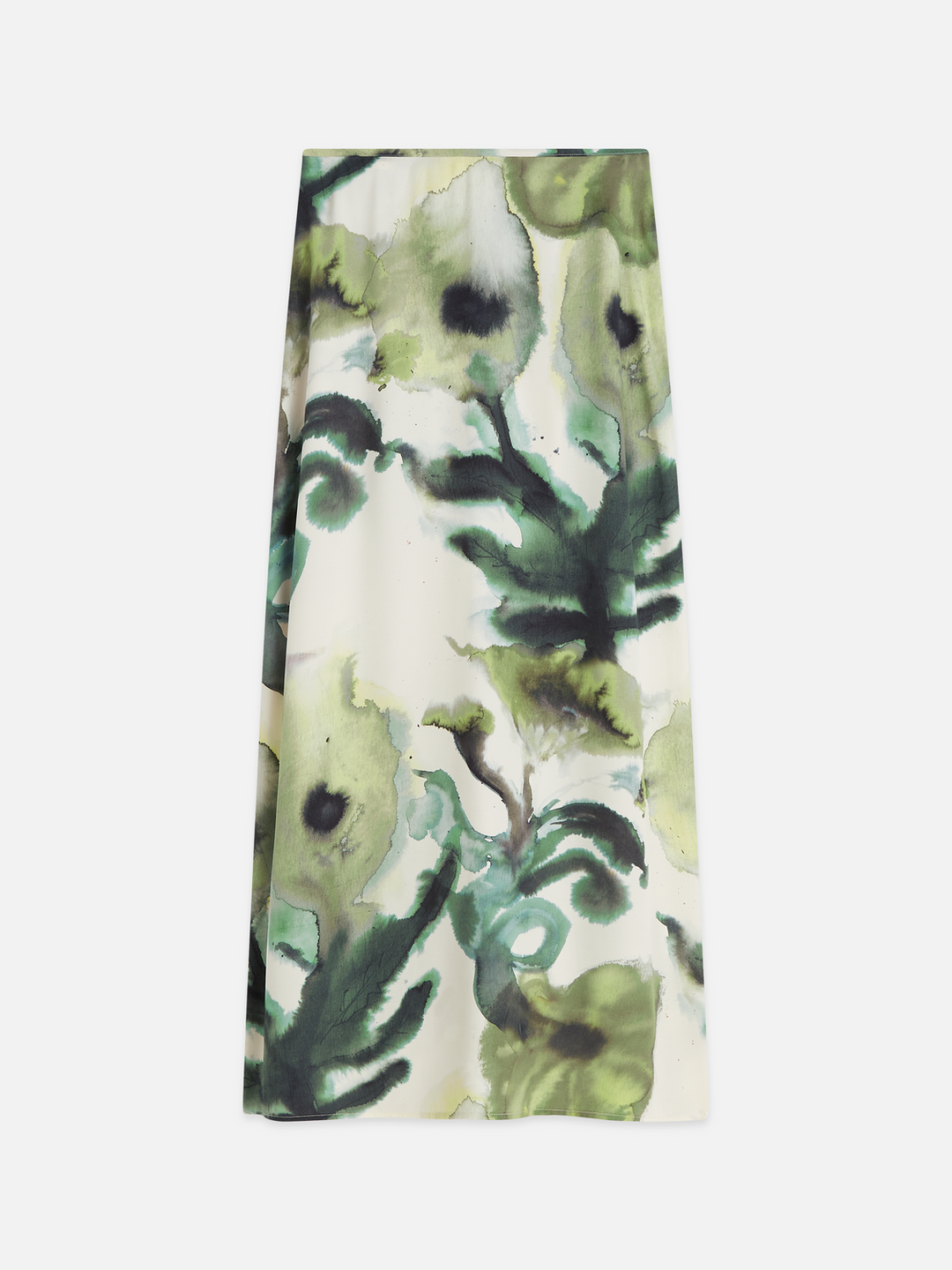 Printed ankle length skirt