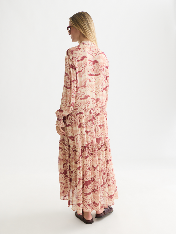 Printed maxi dress