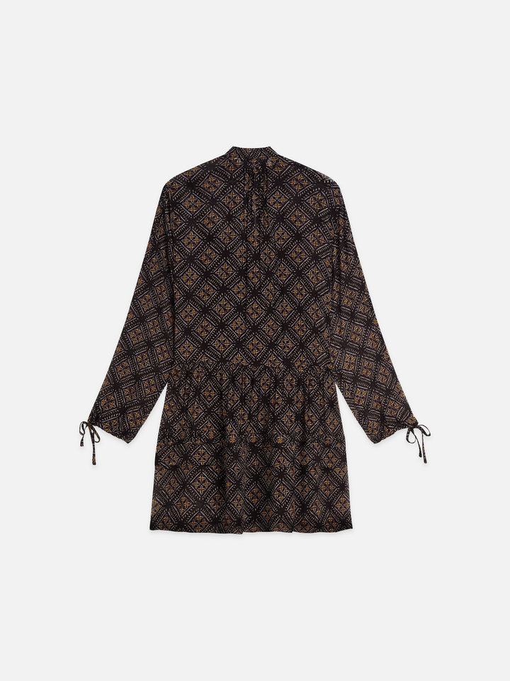 Printed mini dress
