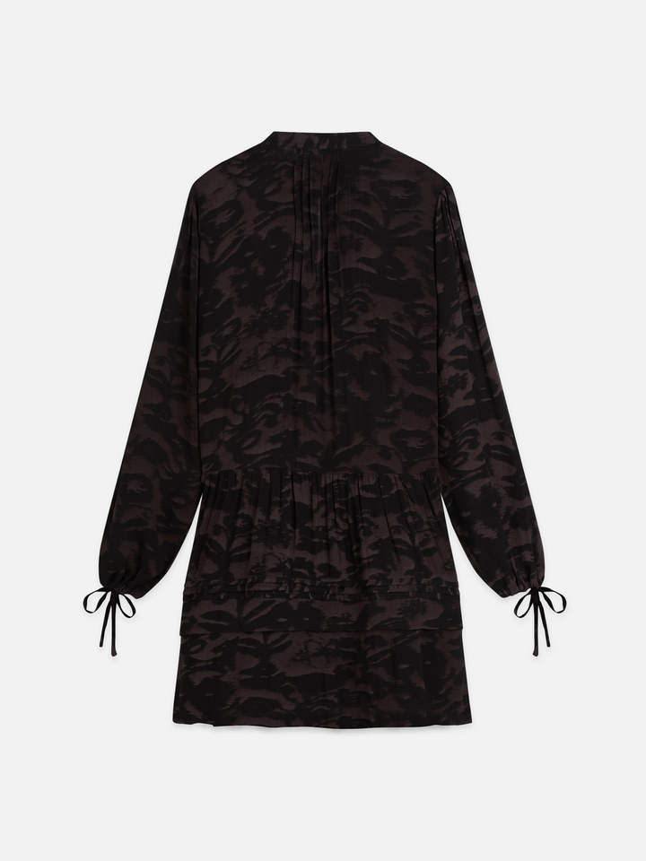 Printed mini dress