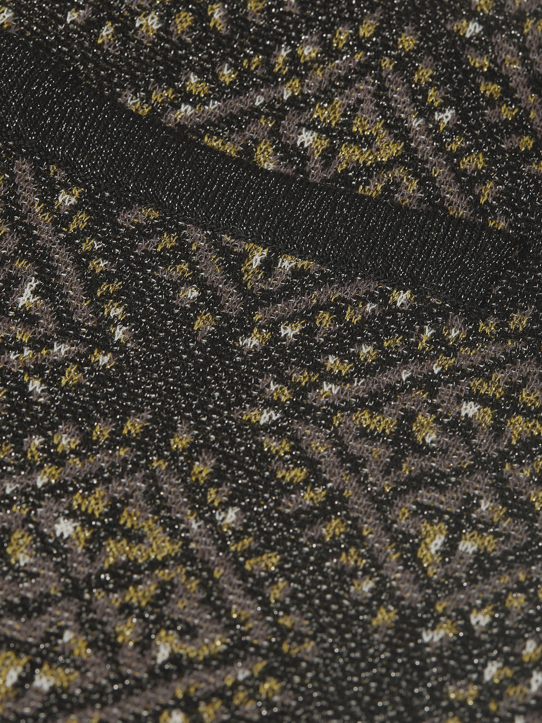 Jacquard knitted relaxed-fit trousers
