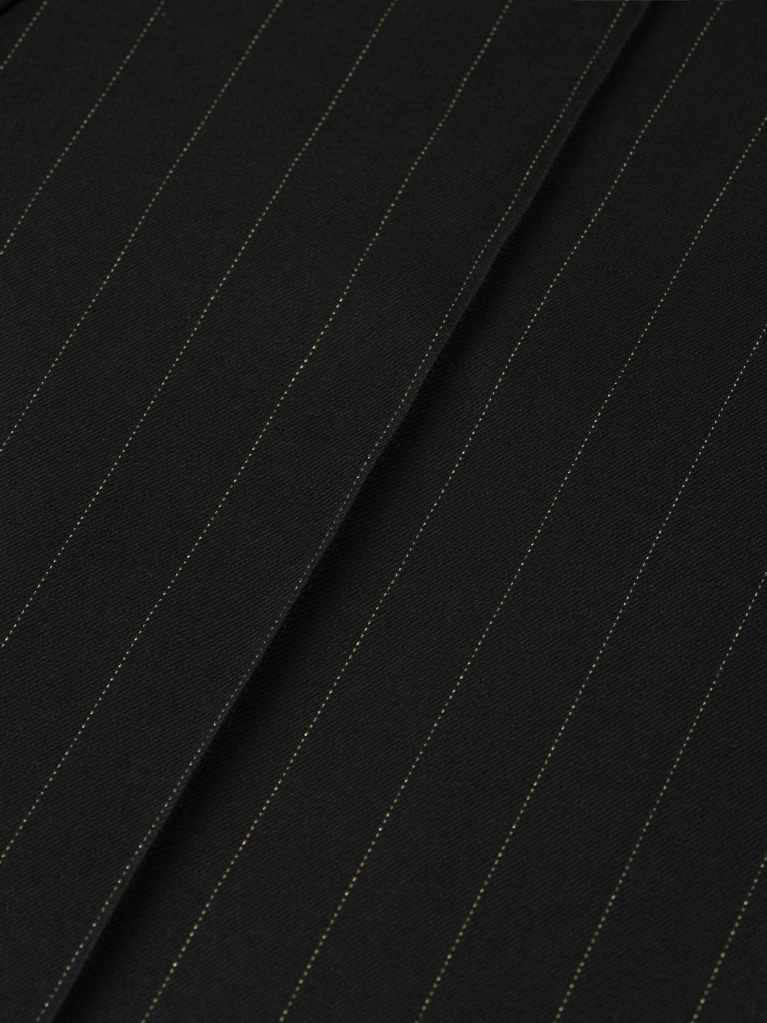Lou - high-rise wide-leg lurex pinstripe pants