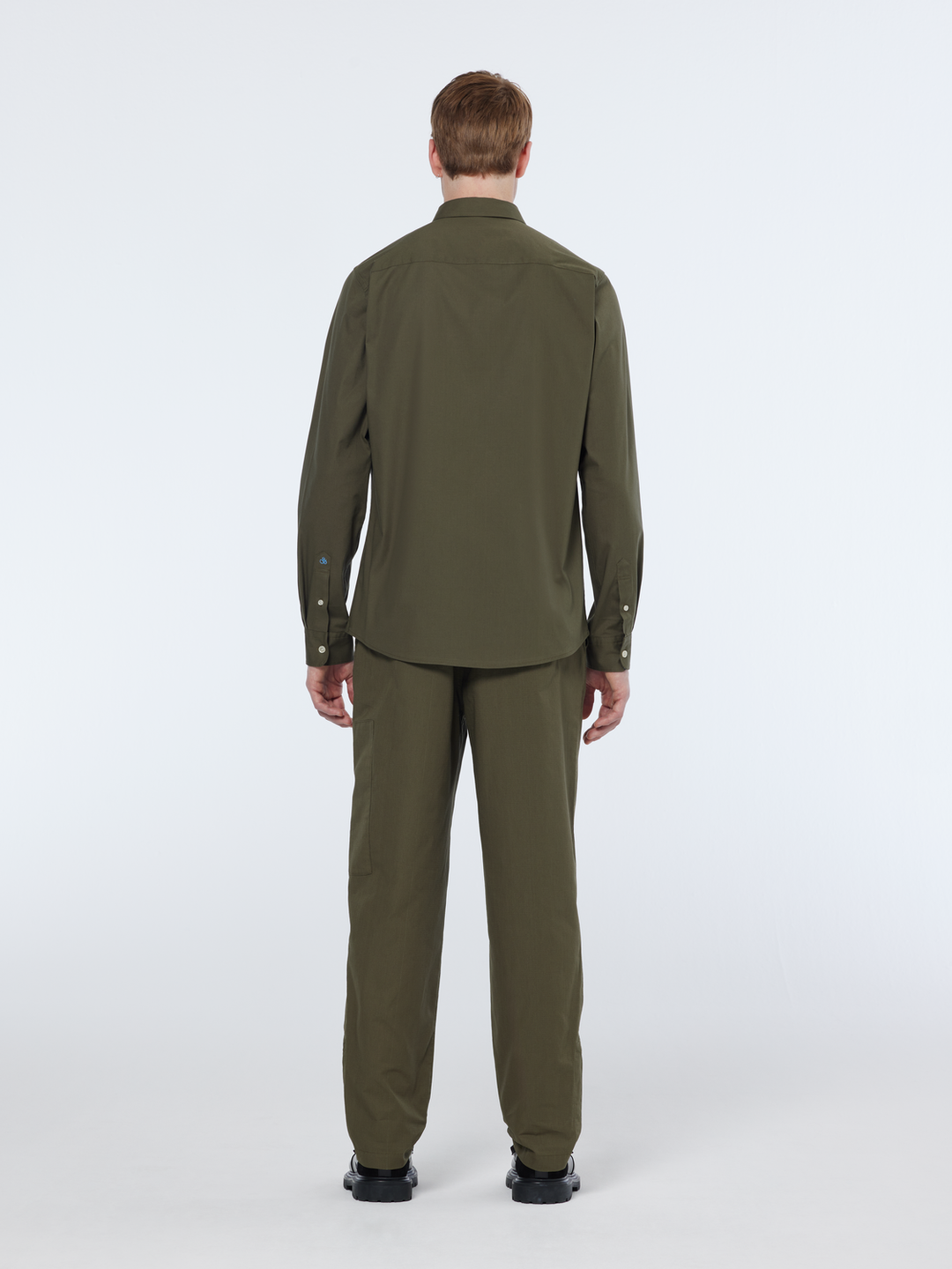 Straight fit cotton ripstop cargo pant