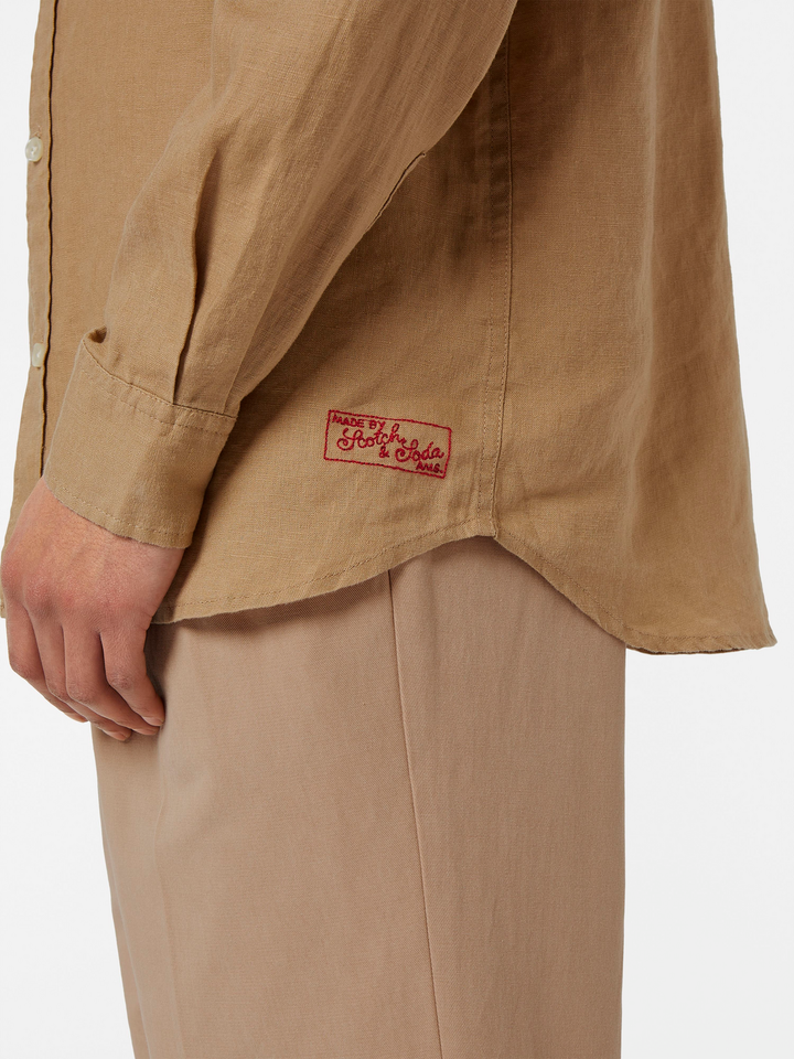 Seasonal Core-Regular-Fit Linen Shirt