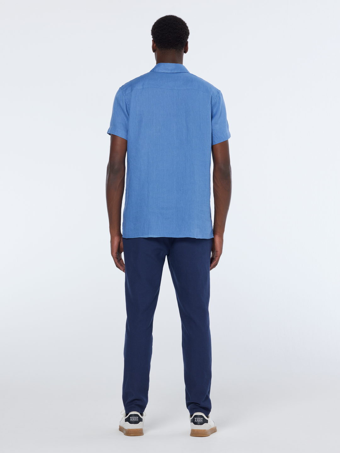 Regular-Fit SS Linen Shirt