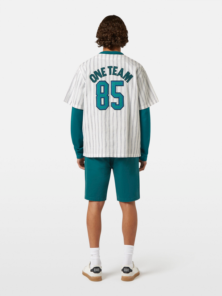Relaxed-Fit SS Baseball Shirt