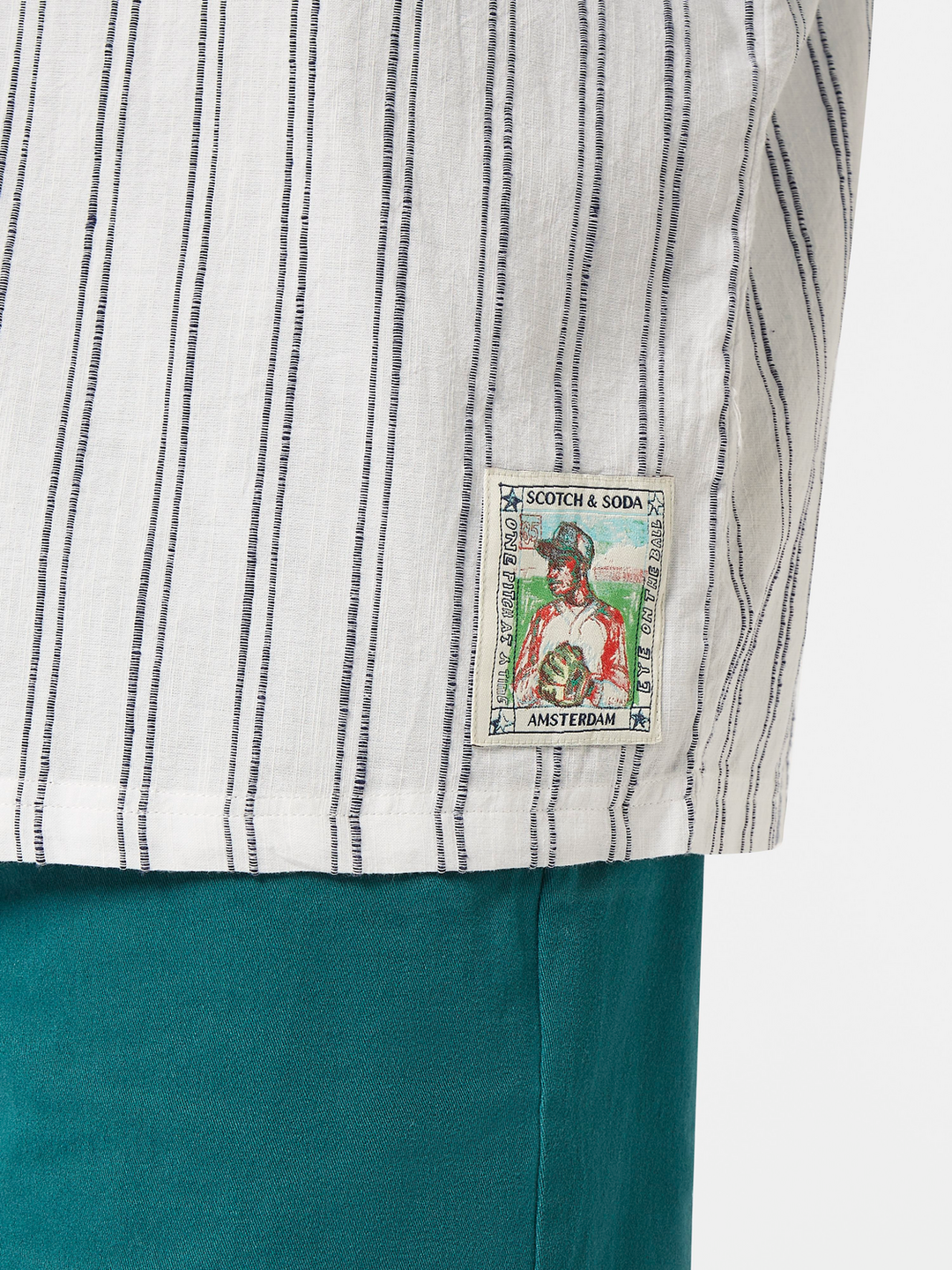 Relaxed-Fit SS Baseball Shirt