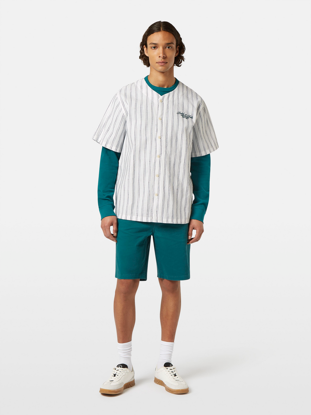 Relaxed-Fit SS Baseball Shirt