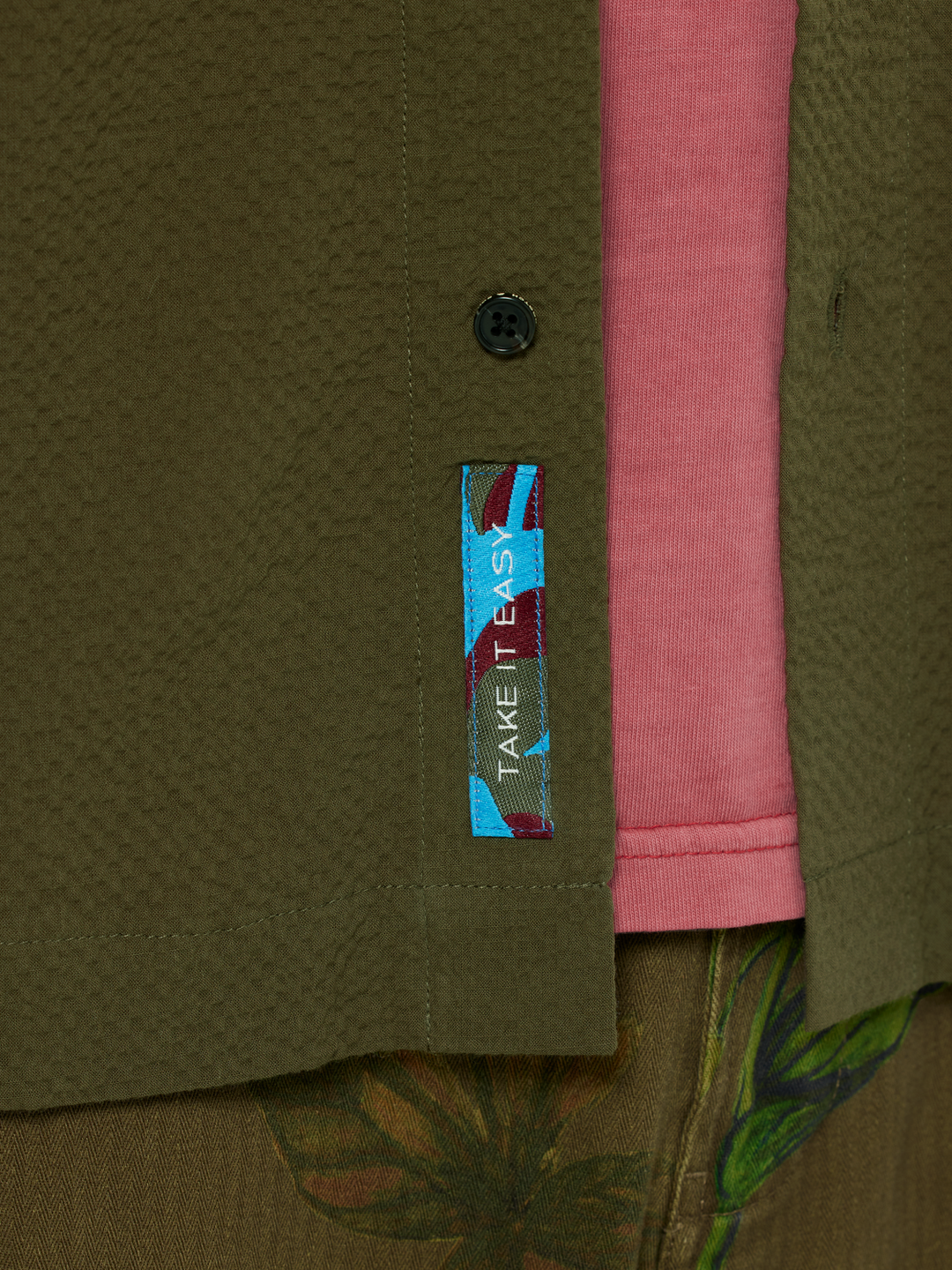 Relaxed-Fit SS Seersucker Shirt