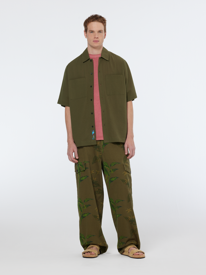 Relaxed-Fit SS Seersucker Shirt