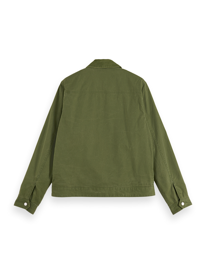 Pigment-dyed worker jacket