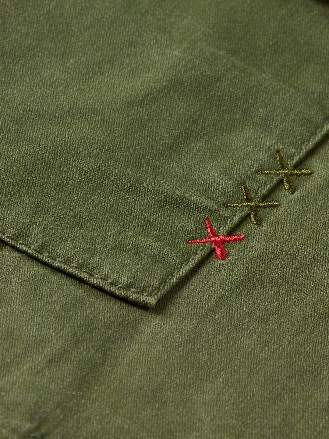 Pigment-dyed worker jacket