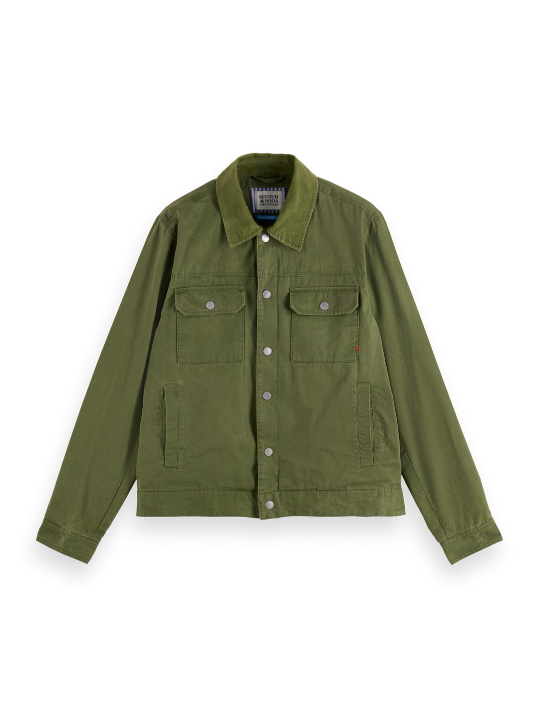 Pigment-dyed worker jacket