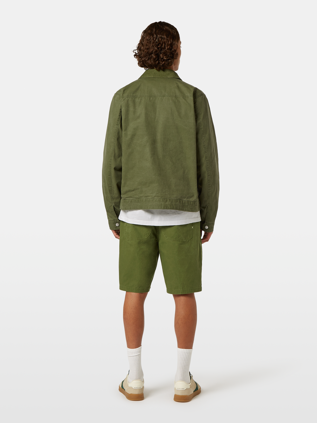 Pigment-dyed worker jacket