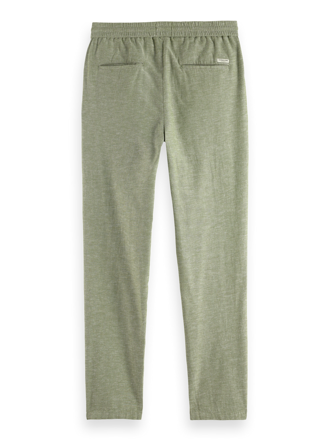 Seasonal core-Warren cotton-linen twill jogger