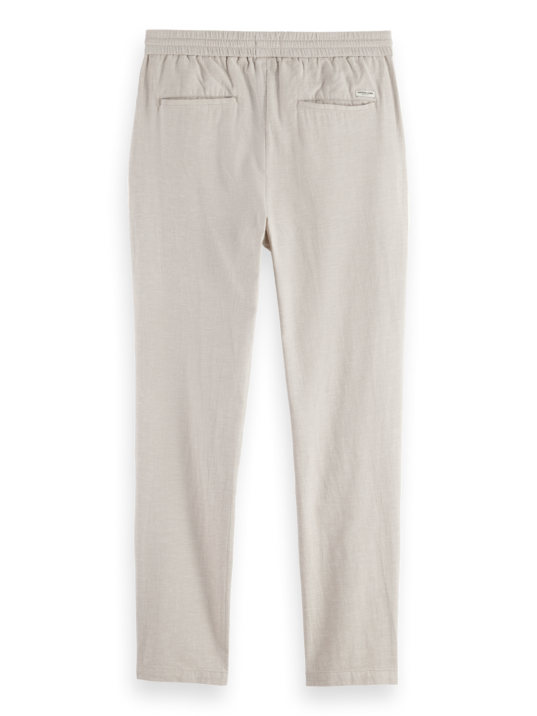 Seasonal core-Warren cotton-linen twill jogger