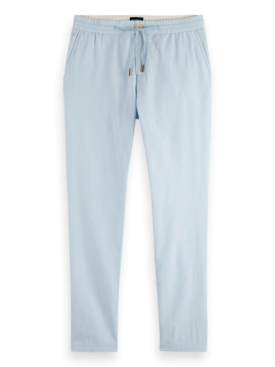 Seasonal core-Warren cotton-linen twill jogger