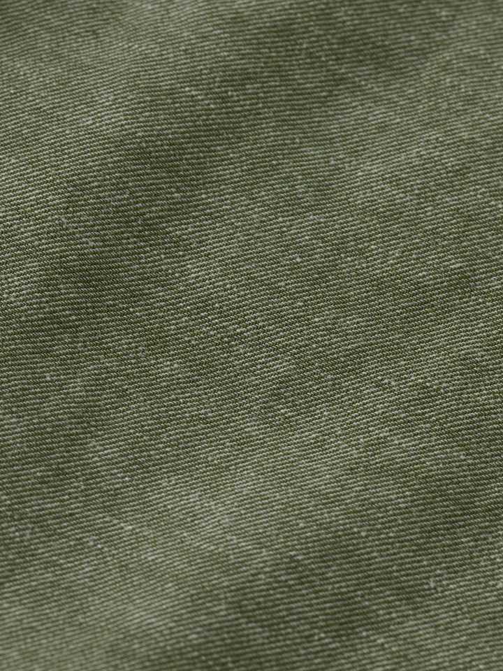 Seasonal core-Fave cotton/linen twill bermuda