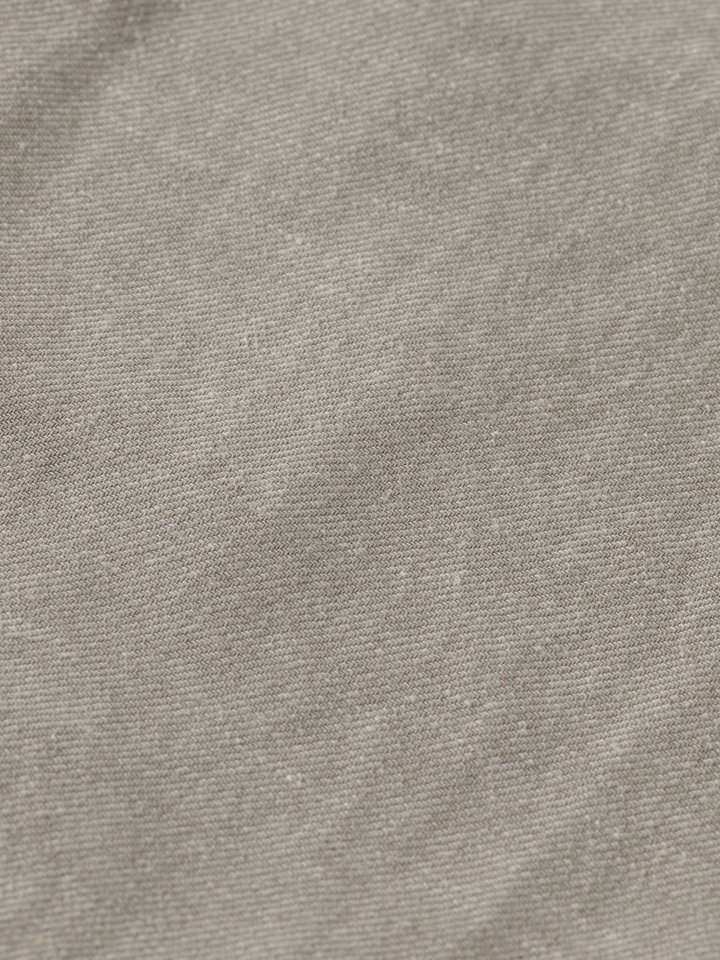 Seasonal core-Fave cotton/linen twill bermuda