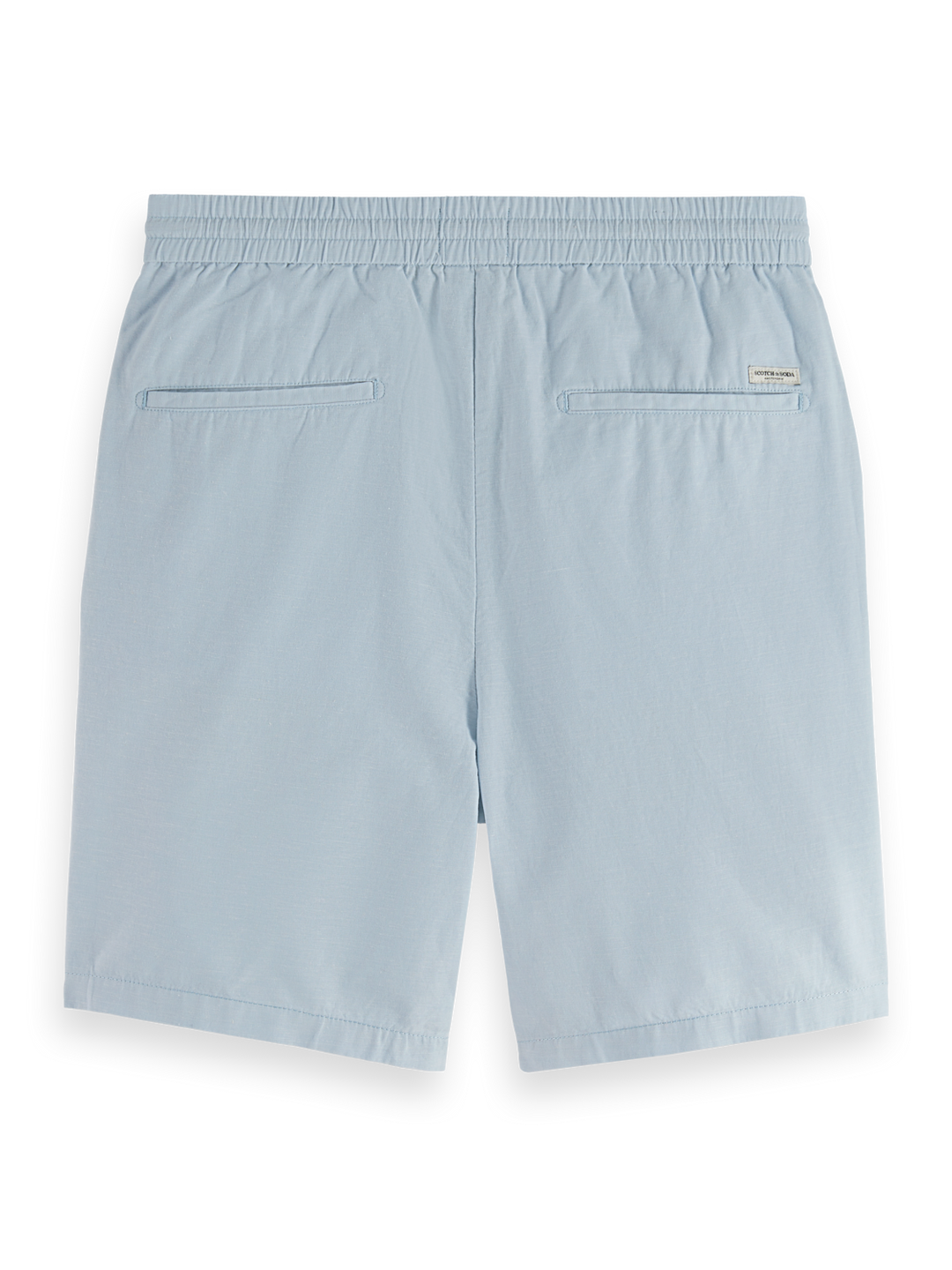 Seasonal core-Fave cotton/linen twill bermuda