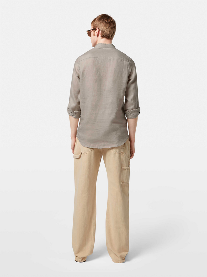 Seasonal core-Regular fit linen shirt