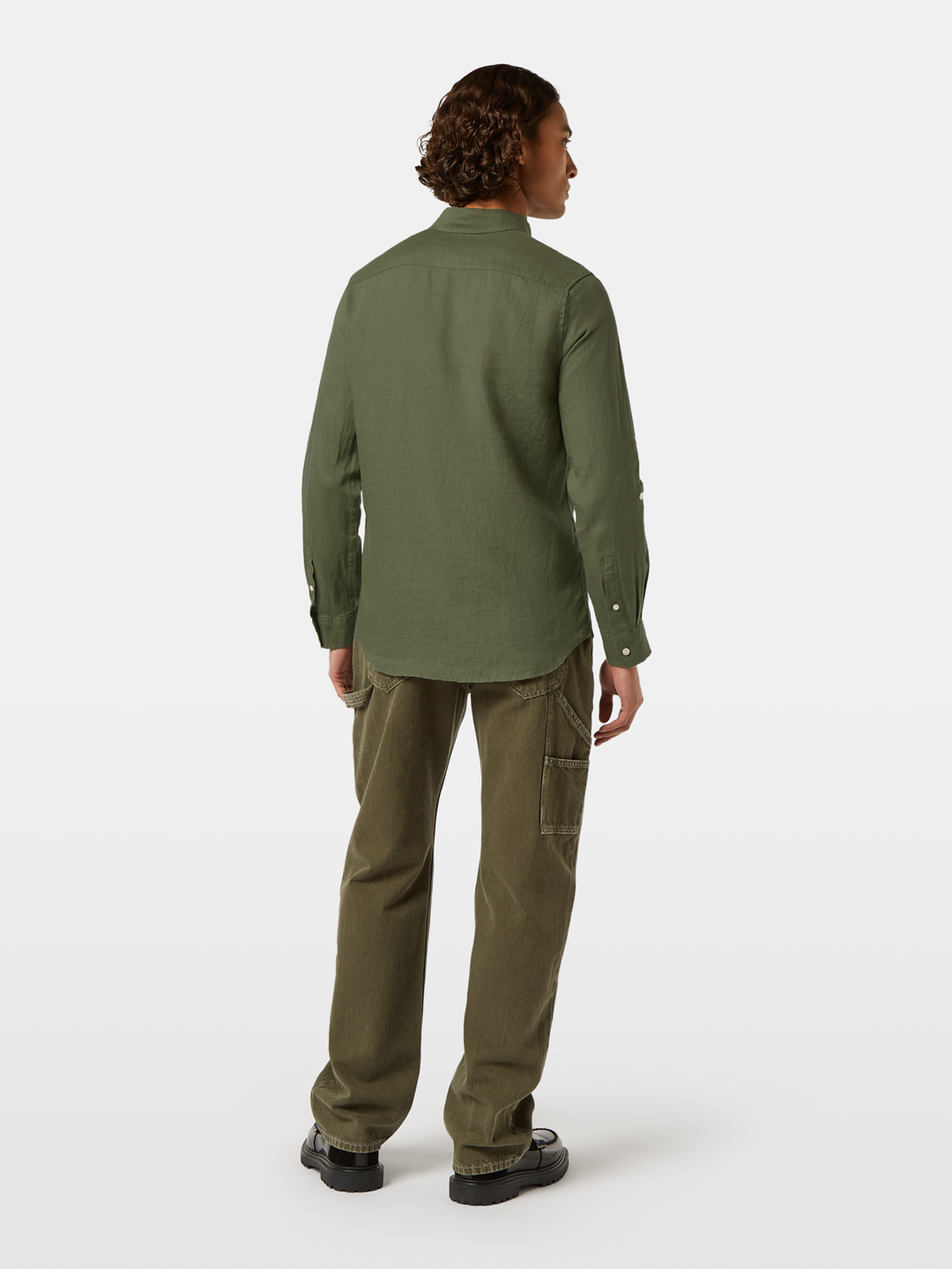 Seasonal core-Regular fit linen shirt