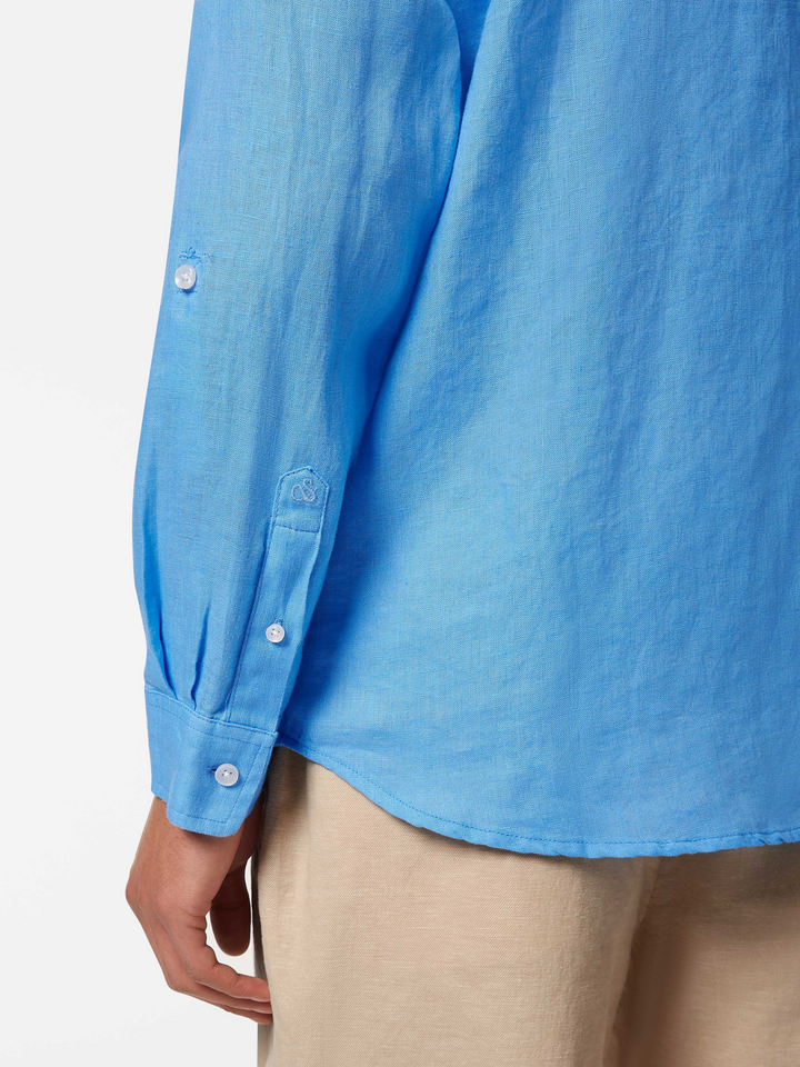 Seasonal core-Regular fit linen shirt