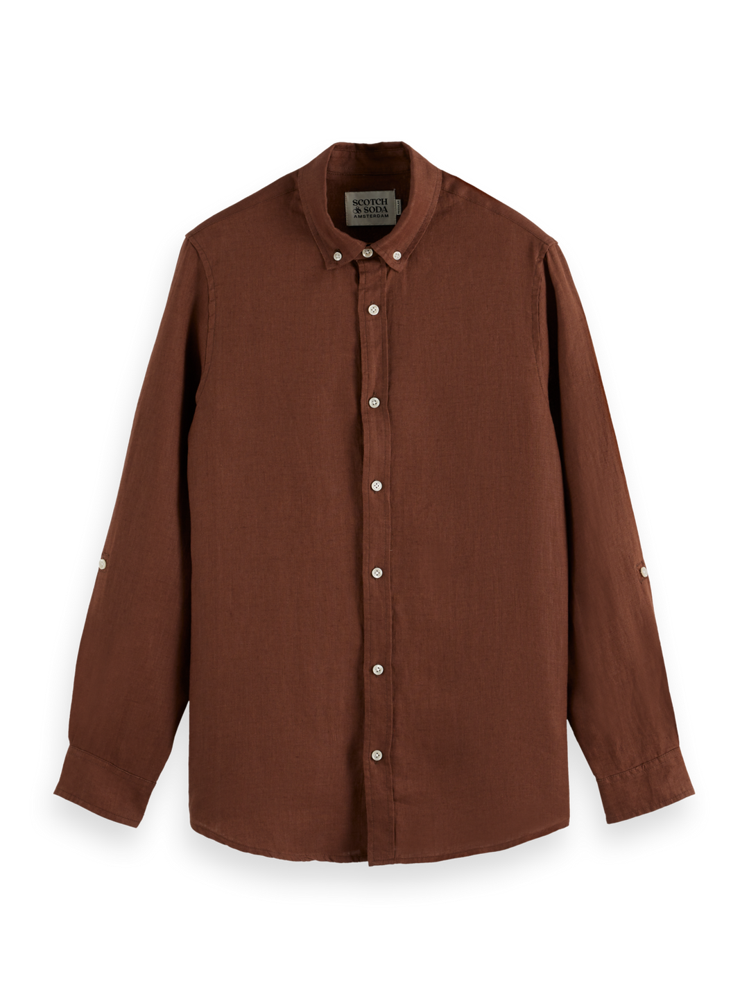 Seasonal core-Regular fit linen shirt