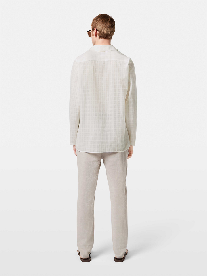 Cotton voile regular fit shirt