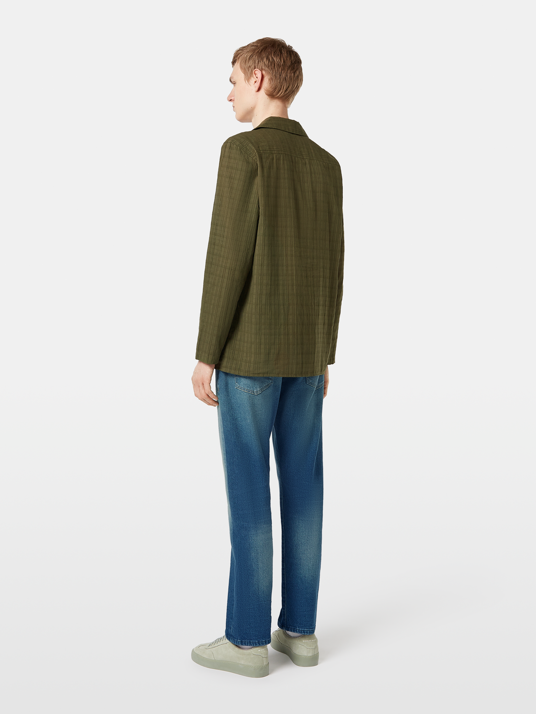 Cotton voile regular fit shirt