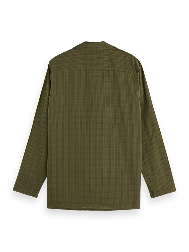 Cotton voile regular fit shirt
