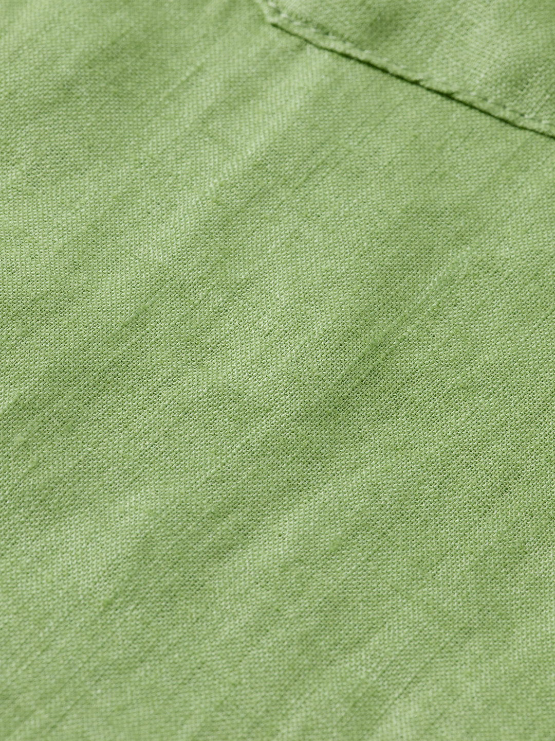 Seasonal core - short-sleeved regular fit linen shirt
