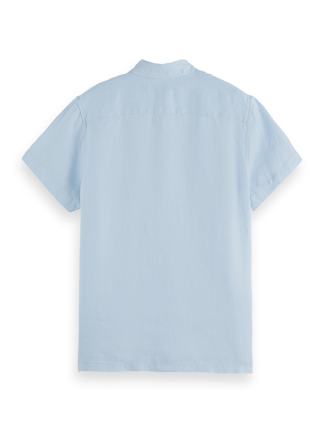 Seasonal core-short-sleeve regular fit linen shirt