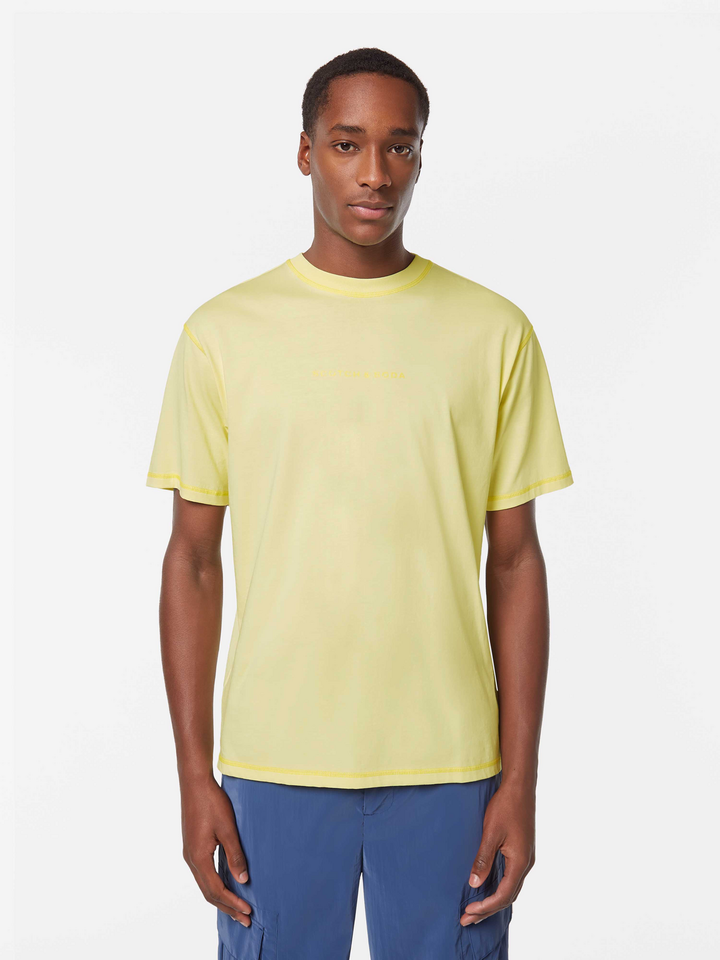 Seasonal core - Relaxed-fit front chest logo T-shirt