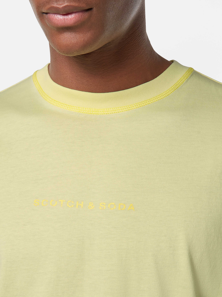 Seasonal core - Relaxed-fit front chest logo T-shirt