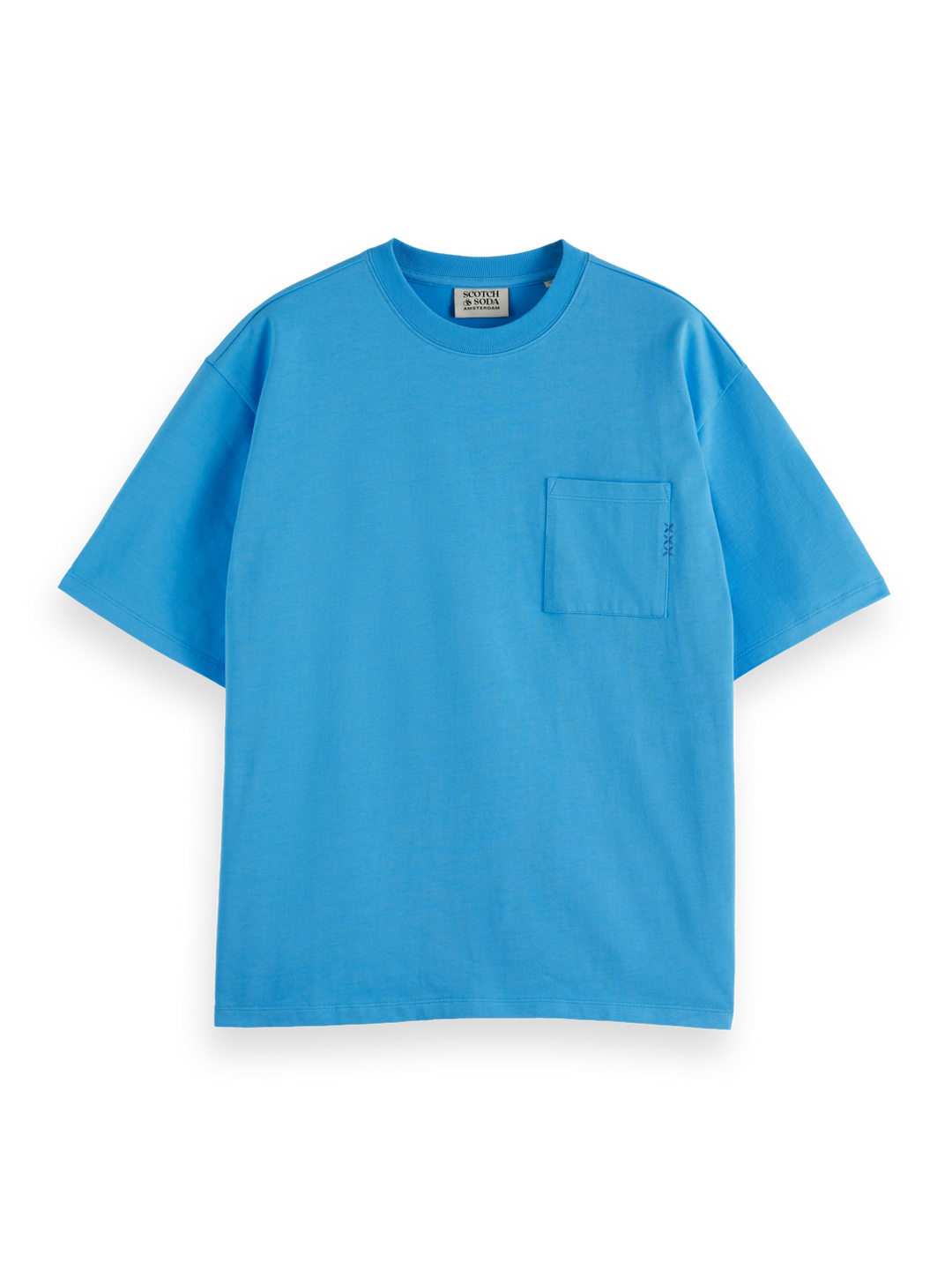 Seasonal core - Loose fit 3 crosses pocket T-shirt