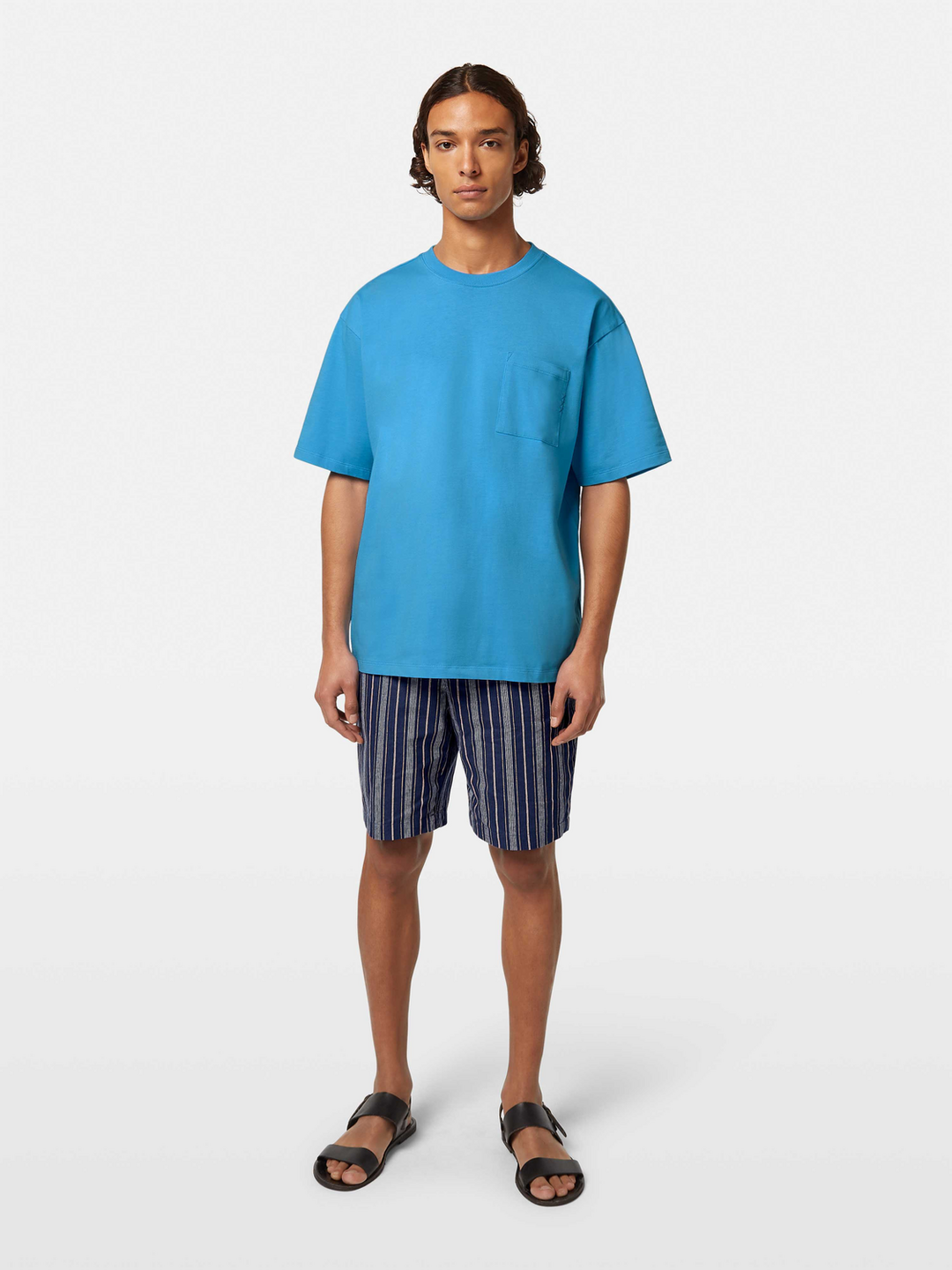 Seasonal core - Loose fit 3 crosses pocket T-shirt